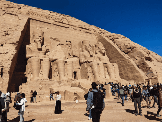 Iconic Abu Simbel Statues